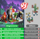 BrainiBlocks™ (200 stk) – Magnetisk Byggeleg for Kreative Sind! - Azora