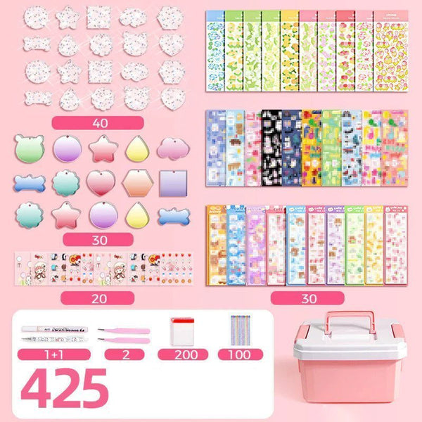 CharmCraft® - Volledige set DIY Stickers - Azora